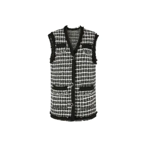 JZ. ANNAKRO Черный Белый Клетка Женский