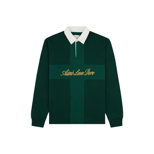 AIME LEON DORE SS25 Зеленый Унисекс Регбийная Джерси