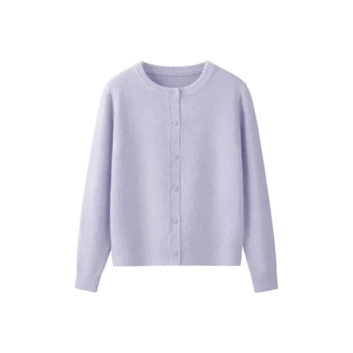 Aimilian Светло-фиолетовый Женская Трикотажная Одежда