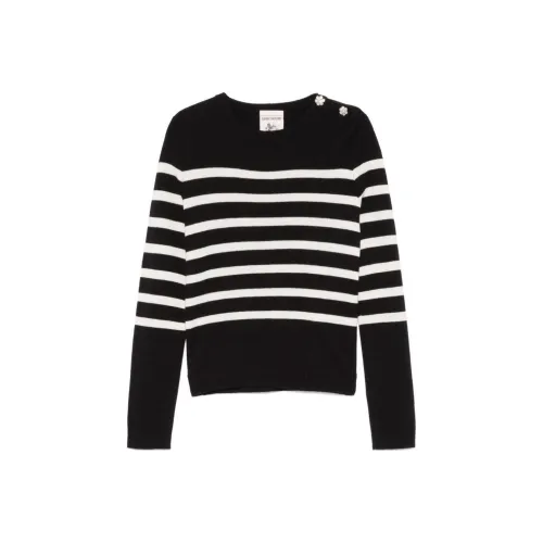 Semicouture FW24 Трикотаж Женский Черный Белый