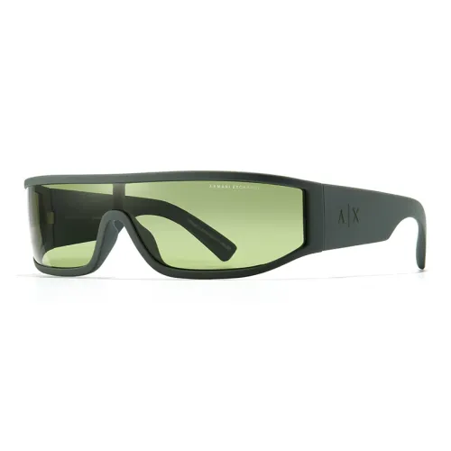 ARMANI EXCHANGEAE PC Нерегулярная форма Солнцезащитные очки Унисекс Зеленый