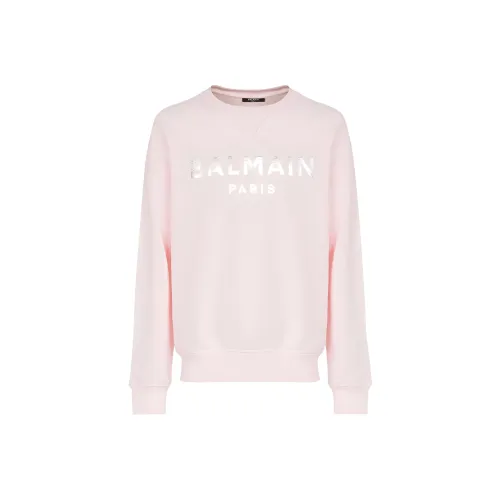 BALMAIN Светло-розовый Мужской Свитшот