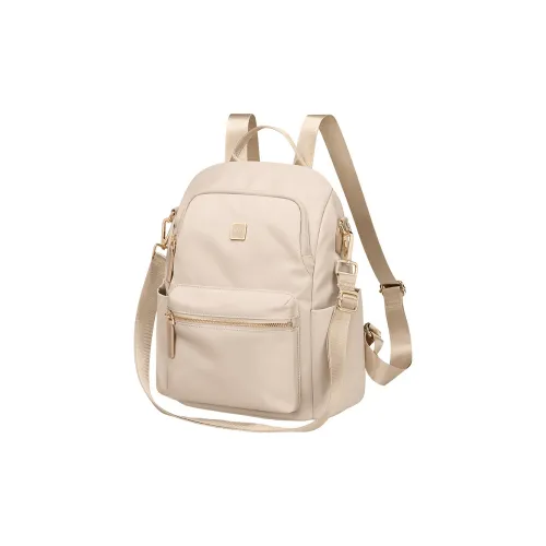 POLO Ткань Рюкзак Стандартный Женский Молочно-чайный Абрикос Классический Черный