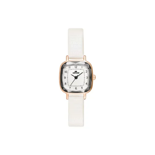 LIBER AEDON Watch Кварцевый механизм Artificial Leather Strap Silver Dial Women's Watch