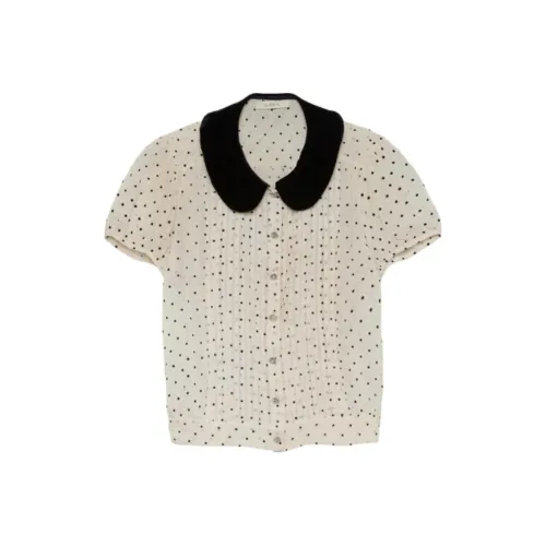 DOEN 1347 1351 100 MUL Рубашка Женская Жемчужная раковина Точка