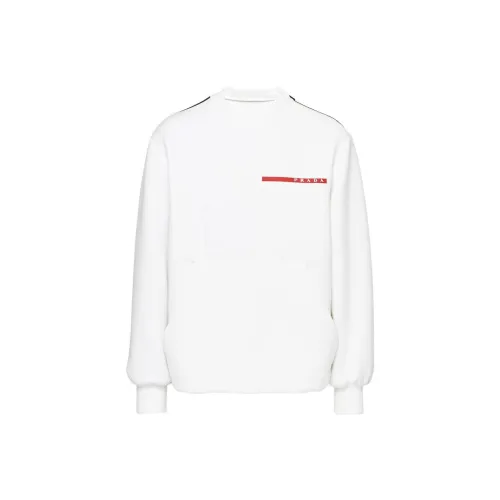 PRADA Белый Женские Свитшоты