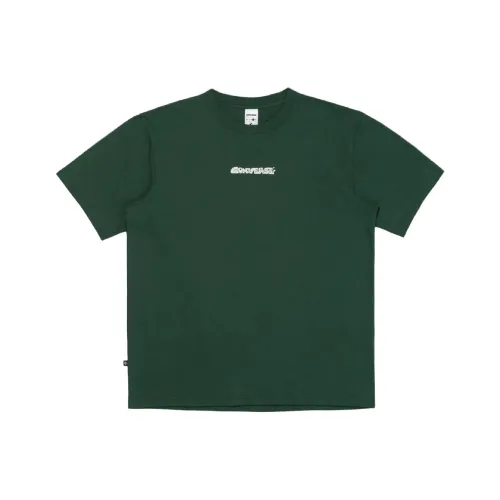 Конверс Tee SS25 WAVE PT SS Мужская рубашка зеленая