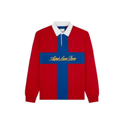 AIME LEON DORE SS25 Красный Унисекс Регбийная Джерси