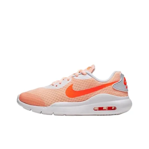 Nike Air Max Oketo Детская беговая обувь Низкий топ Оранжевый Белый Школьный возраст