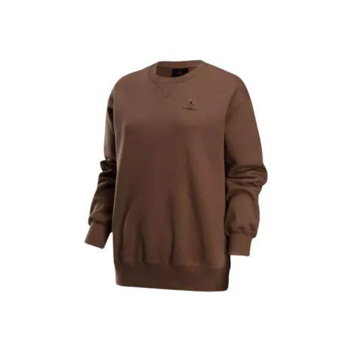 Jordan Flight Fleece Толстовка Женская Ancient Коричневый
