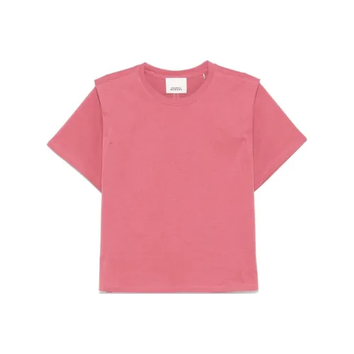 ISABEL MARANT Персиково-розовые Женские Рубашки T