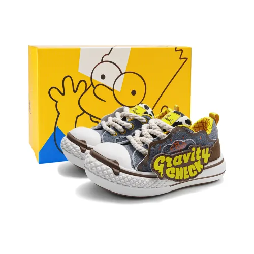 The Simpsons Canvas Shoes Low Top Unisex Симпсоны Кеды Низкие Унисекс