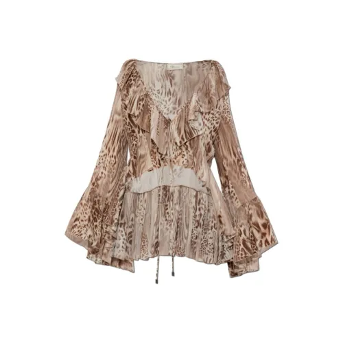 Blumarine Бежевые Женские Рубашки