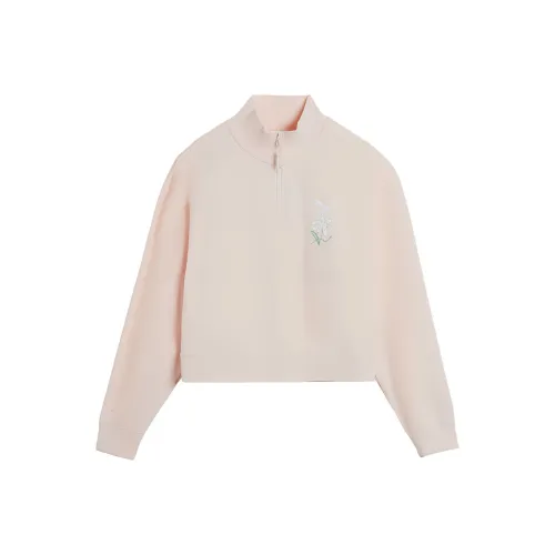 PUMA Свитшот Женский Светло-Розовый