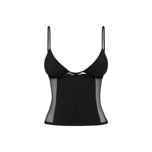 Miaou Ellie Топ Топ на бретелях Женский Темно-черный