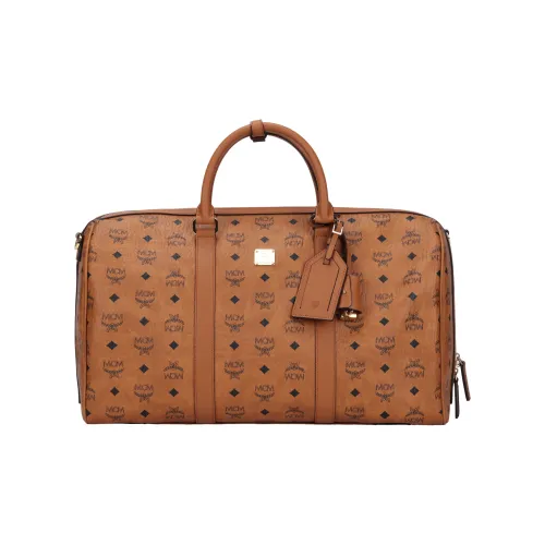 MCM Ottomar Покрытый холст Сумка Унисекс Коньяк