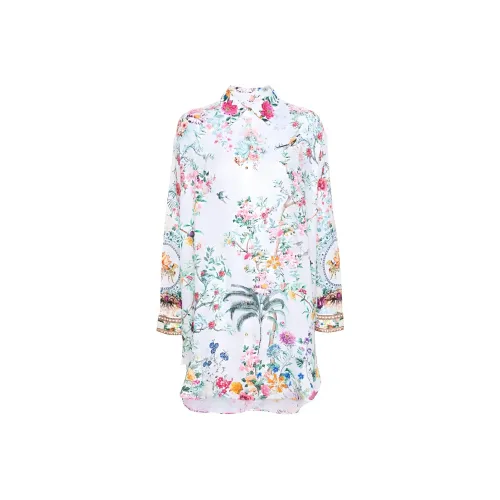 Camilla Шифон Рубашка Женская Белая