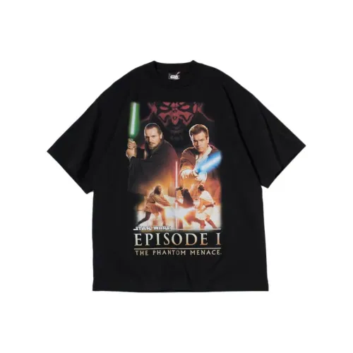 FREAK'S STORE Звездные Войны Co Брендированная версия Черная Унисекс Футболка