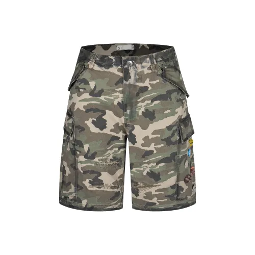 FDYZ Карго шорты унисекс камуфляж