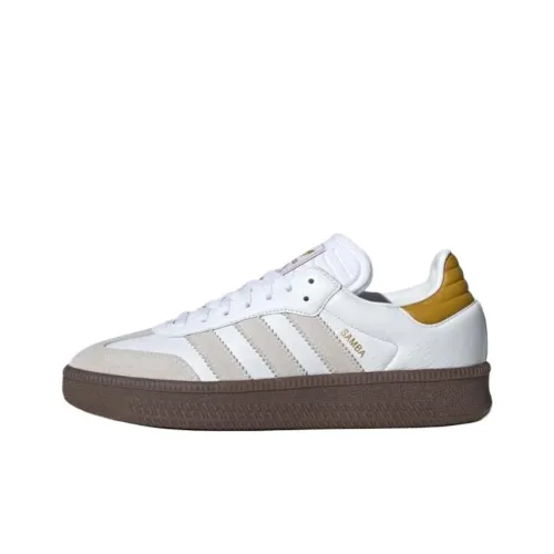 Adidas Originals Samba XLG Low Топ Скейтборд Кроссовки Унисекс Белый Коричневый