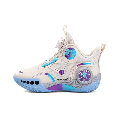 TROADLOP Противоскользящие Легкие Амортизирующие MID Топ Баскетбольные Кроссовки Детские