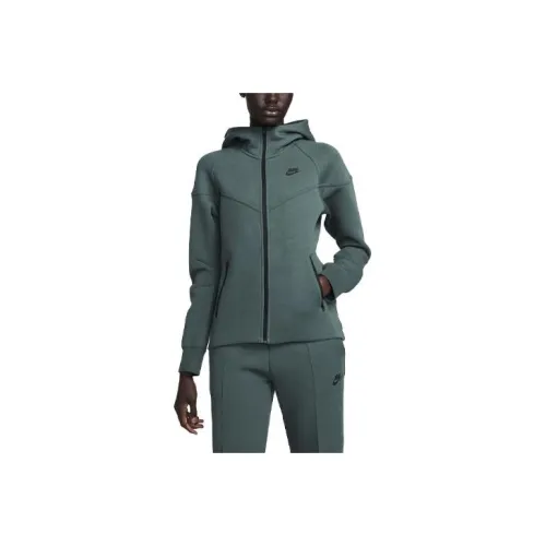 NIKE Яшмовый Женские Толстовки