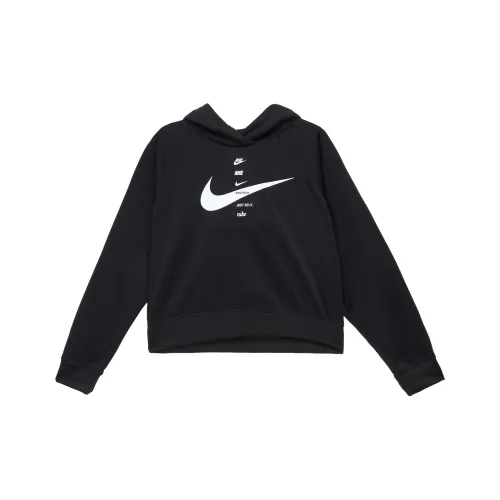 Nike Sportswear Толстовка Женская Черный Белый