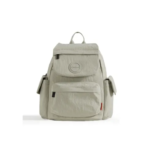 MIXI Ткань Рюкзак Средний Унисекс Rock Soil Коричневый Mist Белый Темно-Серый Bean Серый Дым Фиолетовый