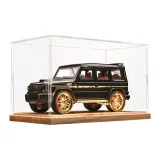 Mercedes-Benz G63 [Черный] + Деревянная масса Основа Пыльная Покрытие