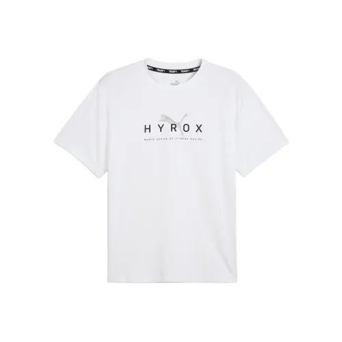 PUMA HYROXCLOUDSPUN FW24 Рукав с оборками T-рубашка Женская Белая