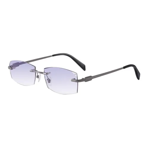 PULAIS Сплав Неправильный многоугольник Функциональные очки Унисекс Металлический