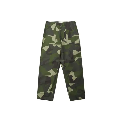 Universal Works Повседневные брюки Мужские Хаки