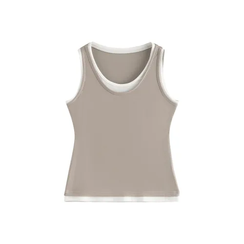 Initial Language Майка Женская Хаки