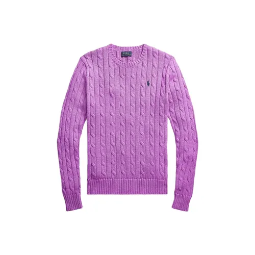 Polo Ralph Lauren FW23 Трикотаж Женский Розовый Фиолетовый