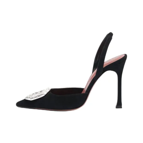 AMINA MUADDI CAMELIA Узкий каблук Высокие каблуки 10,5 см Женские Черный