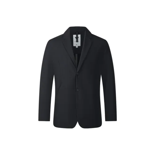 SEPTWOLVES Бизнес-костюм мужской черный серый