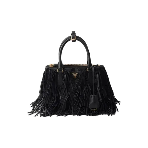 PRADA Кожа Одно Плечо Сумка Маленькая Женская Черная
