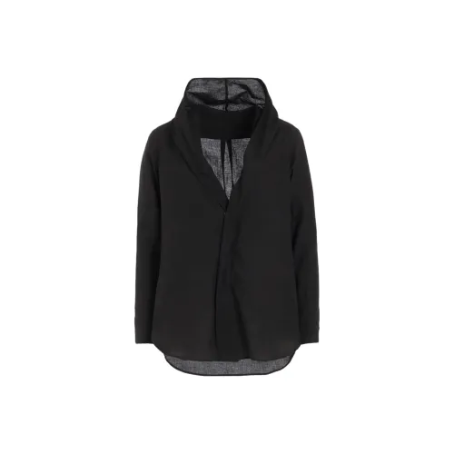 Yohji Yamamoto Femme SS25 Рубашка Женская Черная