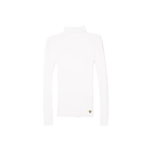 TCH Чисто белый Женские Трикотаж