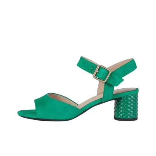 GEOX ORTENSIA One Ремешок Сандалии Женские Зеленые