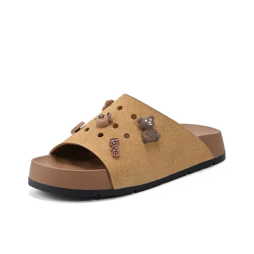 La Chapelle Quiet Quick-Dry Slide Women's Light Brown