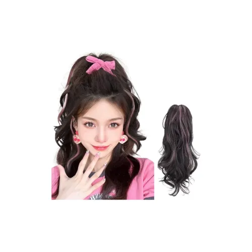 Time Shadow Half Вверх Half Down Водопад Кудрявый Волосы Стиль Парики