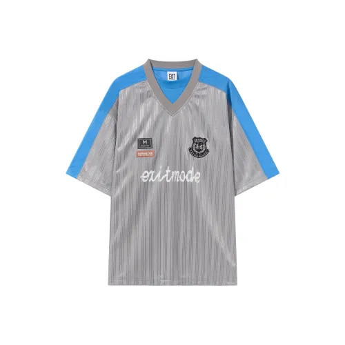 BLINDNOPLAN T Рубашка Унисекс Синий Collide Серый