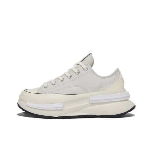 Конверс Run Star Legacy CX Устойчивый к истиранию Низкий Топ Повседневная обувь Унисекс Серый Белый