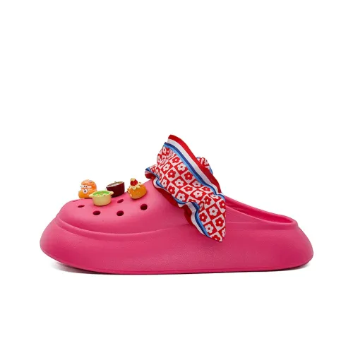 OUBT Домашние тапочки Женские Розовый Красный