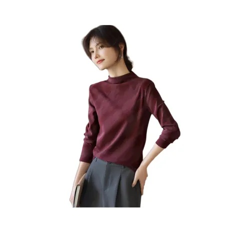 XWI Бордовый Женские Трикотаж