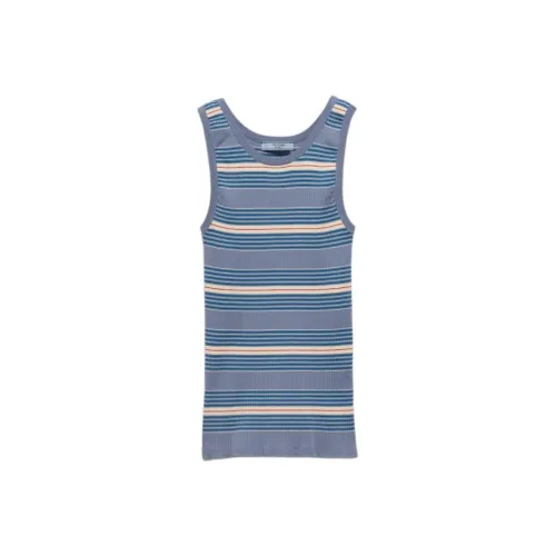 PRADA FW25 Майка Женская Синяя