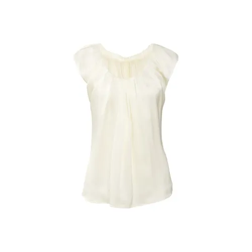 TAMMY TANGS Шифон Рубашка Женская Абрикос