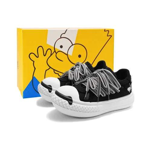 The Simpsons Canvas Shoes Low Top Unisex Симпсоны Кеды Низкие Унисекс