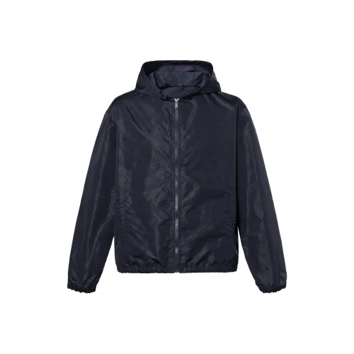 FANSIZHE Куртки и Пальто Мужской Синий